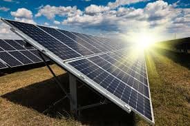 Solar power installation supporting digital infrastructure in Zimbabwe.