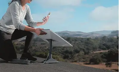 Starlink satellite internet dish installed on a rooftop in Zimbabwe as adoption surges across the country