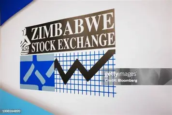 Zimbabwe Stock Exchange trading board showing market gains during strong 2026 performance