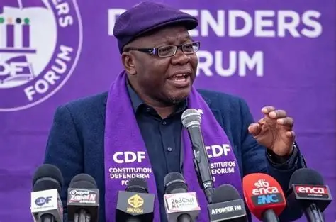 Tendai Biti in Harare as constitutional amendments debate over 2030 elections escalates