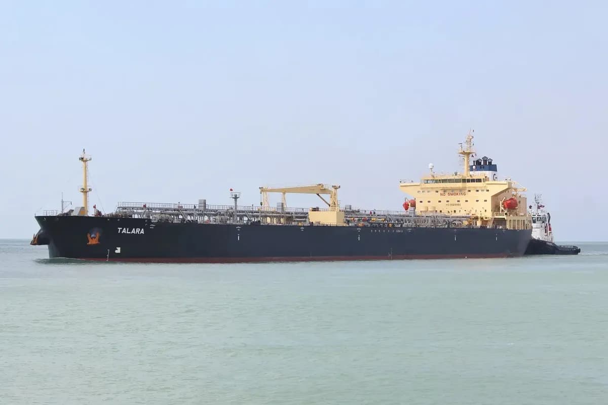 Oil tanker transits the Strait of Hormuz as Iran imposes screening and US troop deployments grow
