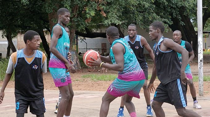 Basketball game between Victoria Falls Panthers and Suns